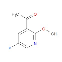 Aobchem&nbsp;1-(5-Fluoro-2-methoxy-3-pyridinyl)ethanone | ≥95% | CAS 1256825-36-1 | C8H8FNO2 | 5g