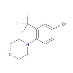 Aobchem&nbsp;4-(4-Bromo-2-(trifluoromethyl)phenyl)morpholine | ≥97% | CAS 1373522-70-3 | C11H11BrF3NO | 1g