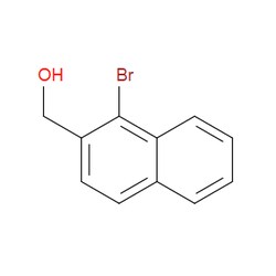 Aobchem&nbsp;(1-Bromonaphthalen-2-yl)methanol | ≥95% | CAS 76635-70-6 | C11H9BrO | 500mg