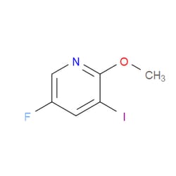 Aobchem&nbsp;5-Fluoro-3-iodo-2-methoxypyridine | ≥97% | CAS 1381944-25-7 | C6H5FINO | 250mg