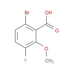 Aobchem&nbsp;6-Bromo-3-fluoro-2-methoxybenzoic acid | ≥95% | CAS 1780197-82-1 | C8H6BrFO3 | 1g