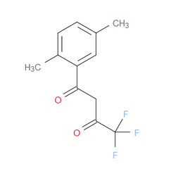 Aobchem&nbsp;1-(2 5-Dimethylphenyl)-4 4 4-trifluoro-1 3-butanedione | ≥95% | CAS 94856-19-6 | C12H11F3O2 | 1g