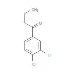 Aobchem&nbsp;1-Butanone  1-(3 4-dichlorophenyl)- | ≥95% | CAS 6582-45-2 | C10H10Cl2O | 250mg