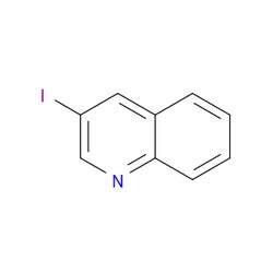 Aobchem&nbsp;3-Iodoquinoline | ≥95% | CAS 79476-07-6 | C9H6IN | 250mg