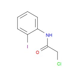 Aobchem&nbsp;Acetamide  2-chloro-N-(2-iodophenyl)- | ≥95% | CAS 66947-88-4 | C8H7ClINO | 1g