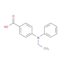 Aobchem&nbsp;4-(Ethyl(phenyl)amino)benzoic acid | ≥95% | CAS 1039995-85-1 | C15H15NO2 | 5g