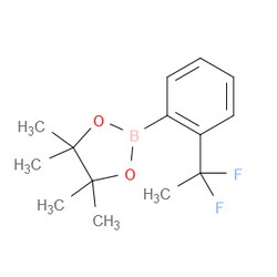 Aobchem&nbsp;2-(2-(1 1-Difluoroethyl)phenyl)-4 4 5 5-tetramethyl-1 3 2-dioxaborolane | ≥95% | CAS 2223059-10-5 | C14H19BF2O2 | 250mg