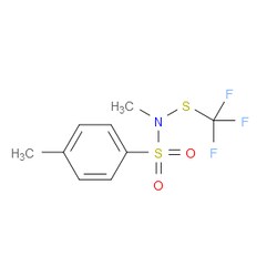 Aobchem&nbsp;N 4-Dimethyl-N-[(trifluoromethyl)thio]benzenesulfonamide | ≥95% | CAS 1045822-31-8 | C9H10F3NO2S2 | 250mg