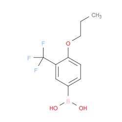 Aobchem&nbsp;4-Propoxy-3-(trifluoromethyl)phenylboronic acid | ≥95% | CAS 1162257-45-5 | C10H12BF3O3 | 1g