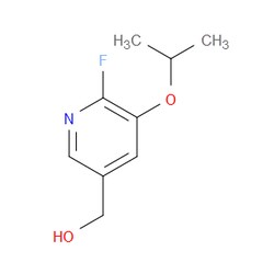 Aobchem&nbsp;(6-Fluoro-5-isopropoxypyridin-3-yl)methanol | ≥95% | CAS 1809158-17-5 | C9H12FNO2 | 500mg