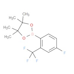 Aobchem&nbsp;4-Fluoro-2-(trifluoromethyl)phenylboronic acid pinacol ester | ≥97% | CAS 1416723-10-8 | C13H15BF4O2 | 250mg