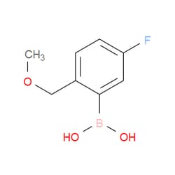 Aobchem&nbsp;B-[5-Fluoro-2-(methoxymethyl)phenyl]boronic acid | ≥95% | CAS 1333083-66-1 | C8H10BFO3 | 500mg