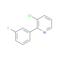 Aobchem&nbsp;3-Chloro-2-(3-fluorophenyl)pyridine | ≥97% | CAS 1214354-35-4 | C11H7ClFN | 250mg