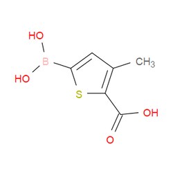 Aobchem&nbsp;5-Borono-3-methylthiophene-2-carboxylic acid | ≥97% | CAS 1190830-77-3 | C6H7BO4S | 1g