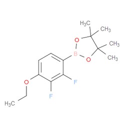 Aobchem&nbsp;2-(4-Ethoxy-2 3-difluorophenyl)-4 4 5 5-tetramethyl-1 3 2-dioxaborolane | ≥97% | CAS 2282635-46-3 | C14H19BF2O3 | 250mg