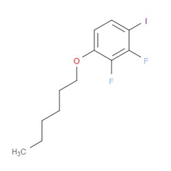 Aobchem&nbsp;2 3-Difluoro-1-(hexyloxy)-4-iodobenzene | ≥95% | CAS 144292-41-1 | C12H15F2IO | 500mg