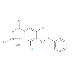 Aobchem&nbsp;Tert-butyl 4-(benzyloxy)-3 5-dichlorobenzoate | ≥97% | CAS 2484889-07-6 | C18H18Cl2O3 | 250mg