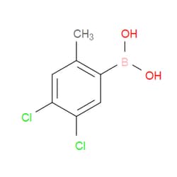Aobchem&nbsp;4 5-Dichloro-2-methylphenylboronic acid | ≥97% | CAS 1612184-33-4 | C7H7BCl2O2 | 500mg