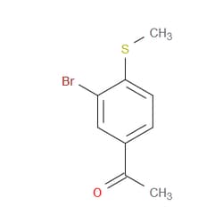 Aobchem&nbsp;1-[3-Bromo-4-(methylthio)phenyl]ethanone | ≥95% | CAS 79324-78-0 | C9H9BrOS | 250mg