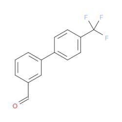 Aobchem&nbsp;4 -Trifluoromethyl-biphenyl-3-carbaldehyde | ≥97% | CAS 343604-24-0 | C14H9F3O | 5g