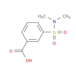Aobchem&nbsp;3-[(Dimethylamino)sulfonyl]benzoic acid | ≥95% | CAS 7326-73-0 | C9H11NO4S | 5g