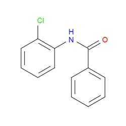Aobchem&nbsp;N-(2-chlorophenyl)benzamide | ≥95% | CAS 1020-39-9 | C13H10ClNO | 250mg