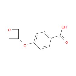 Aobchem&nbsp;4-(Oxetan-3-yloxy)benzoic acid | ≥95% | CAS 1349717-15-2 | C10H10O4 | 500mg