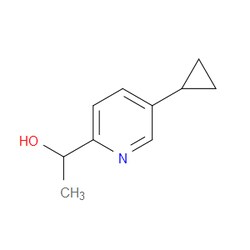 Aobchem&nbsp;1-(5-Cyclopropylpyridin-2-yl)ethanol | ≥95% | CAS 2951004-55-8 | C10H13NO | 1g