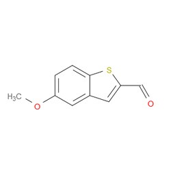 Aobchem&nbsp;5-Methoxybenzo[b]thiophene-2-carbaldehyde | ≥95% | CAS 622864-56-6 | C10H8O2S | 250mg