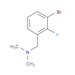 Aobchem&nbsp;1-(1-Bromo-2-fluorophenyl)-N N-dimethylmethanamine | ≥97% | CAS 1809161-54-3 | C9H11BrFN | 250mg