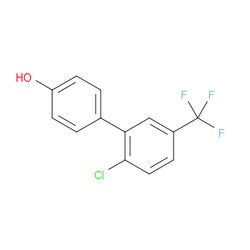 Aobchem&nbsp;4-[2-Chloro-5-(trifluoromethyl)phenyl]phenol | ≥97% | CAS 634192-46-4 | C13H8ClF3O | 1g