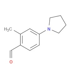 Aobchem&nbsp;2-Methyl-4-(1-pyrrolidinyl)benzaldehyde | ≥95% | CAS 84754-31-4 | C12H15NO | 1g