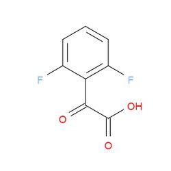 Aobchem&nbsp;2-(2 6-Difluorophenyl)-2-oxoacetic acid | ≥95% | CAS 132115-70-9 | C8H4F2O3 | 500mg