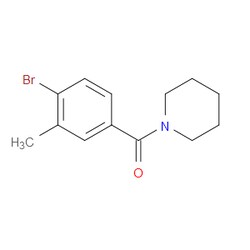 Aobchem&nbsp;1-(4-Bromo-3-methylbenzoyl)piperidine | ≥97% | CAS 1007212-45-4 | C13H16BrNO | 1g