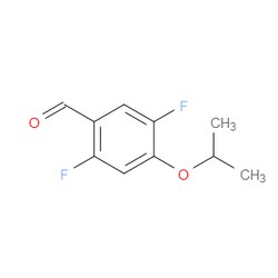 Aobchem&nbsp;2 5-Difluoro-4-isopropoxybenzaldehyde | ≥97% | CAS 2121512-60-3 | C10H10F2O2 | 1g