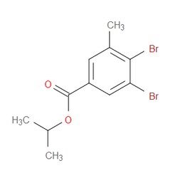 Aobchem&nbsp;Propan-2-yl 3 4-dibromo-5-methylbenzoate | ≥95% | CAS 2364584-60-9 | C11H12Br2O2 | 250mg