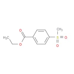 Aobchem&nbsp;Benzoic acid  4-(methylsulfonyl)-  ethyl ester | ≥95% | CAS 6274-54-0 | C10H12O4S | 500mg