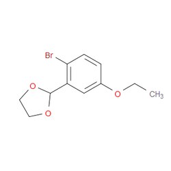 Aobchem&nbsp;2-Bromo-5-ethoxybenzaldehyde ethylene acetal | ≥95% | CAS 2221812-35-5 | C11H13BrO3 | 1g