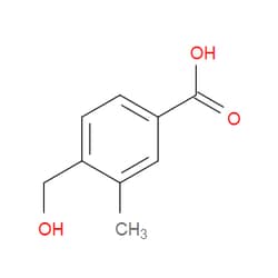Aobchem&nbsp;4-(Hydroxymethyl)-3-methylbenzoic acid | 95% | CAS 1423070-20-5 | C9H10O3 | 500mg