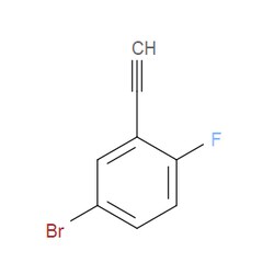 Aobchem&nbsp;4-Bromo-2-ethynyl-1-fluorobenzene | ≥95% | CAS 657427-46-8 | C8H4BrF | 1g