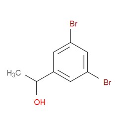 Aobchem&nbsp;1-(3 5-Dibromophenyl)ethanol | ≥95% | CAS 1175628-76-8 | C8H8Br2O | 250mg