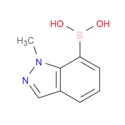 Aobchem&nbsp;1-Methyl-1H-indazole-7-boronic acid | ≥95% | CAS 1001907-59-0 | C8H9BN2O2 | 1g