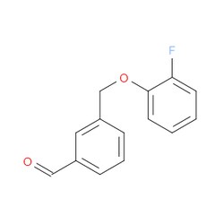 Aobchem&nbsp;3-((2-Fluorophenoxy)methyl)benzaldehyde | ≥95% | CAS 1443353-65-8 | C14H11FO2 | 1g