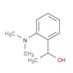 Aobchem&nbsp;2-(Dimethylamino)- -methylbenzenemethanol | ≥95% | CAS 104524-50-7 | C10H15NO | 250mg