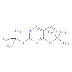 Aobchem&nbsp;2 4-Di(tert-butoxy)pyrimidine-5-carboxaldehyde | ≥97% | CAS 172949-72-3 | C13H20N2O3 | 1g