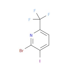 Aobchem&nbsp;2-Bromo-3-iodo-6-(trifluoromethyl)pyridine | ≥95% | CAS 749875-08-9 | C6H2BrF3IN | 500mg