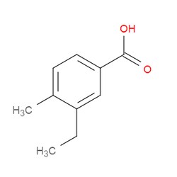 Aobchem&nbsp;3-Ethyl-4-methylbenzoic acid | ≥95% | CAS 1369939-70-7 | C10H12O2 | 1g