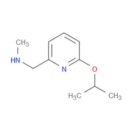 Aobchem&nbsp;1-(6-Isopropoxypyridin-2-yl)-N-methylmethanamine | 95% | CAS 1248304-21-3 | C10H16N2O | 500mg