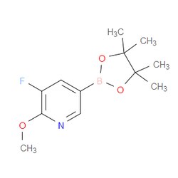 Aobchem&nbsp;3-Fluoro-2-methoxy-5-(4 4 5 5-tetramethyl-1 3 2-dioxaborolan-2-yl)pyridine | ≥95% | CAS 1310384-35-0 | C12H17BFNO3 | 5g