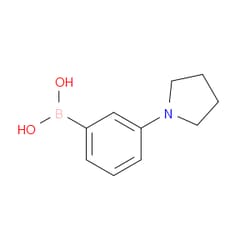 Aobchem&nbsp;3-(Pyrrolidin-N-yl)phenylboronic acid | ≥97% | CAS 659731-18-7 | C10H14BNO2 | 1g